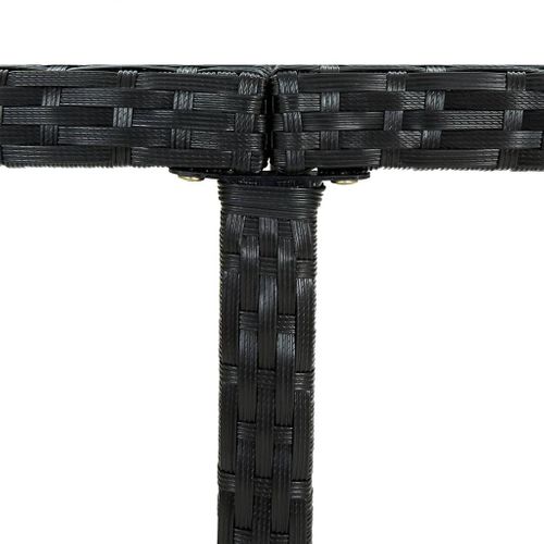 Salon De Jardin Meuble D'extérieur Ensemble De Mobilier Encastrable 9 Pièces Et Coussin Résine