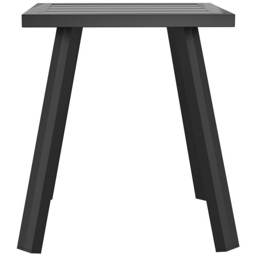 Table De Jardin Intemporelle 34 X 34 X 38 Cm Acier Anthracite 02_0018687