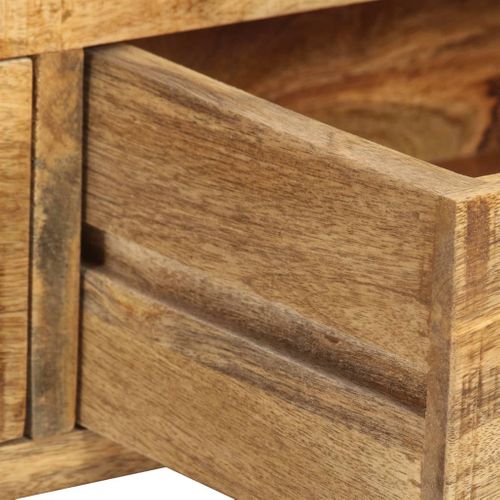 Meuble Télé Buffet TV Télévision Design Pratique 120 Cm Bois Solide De Manguier 25020