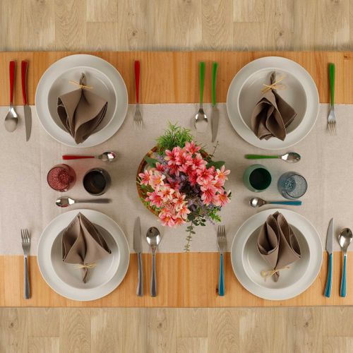 Alizé - Ménagère 24 Pièces Gris