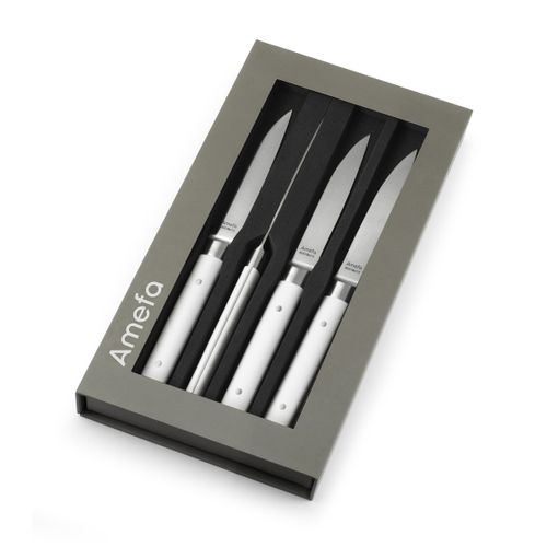 Fusion Blanc - Coffret 4 Couteaux Steak