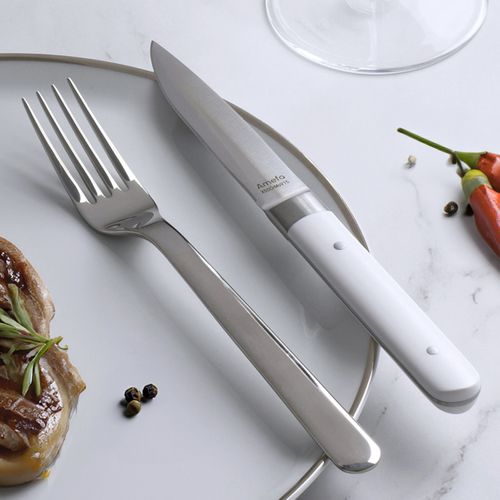 Fusion Blanc - Coffret 4 Couteaux Steak