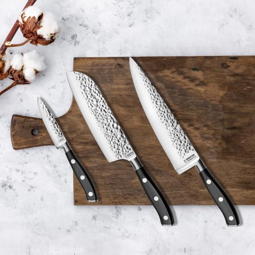 Carbon - Set De 3 Couteaux De Cuisine
