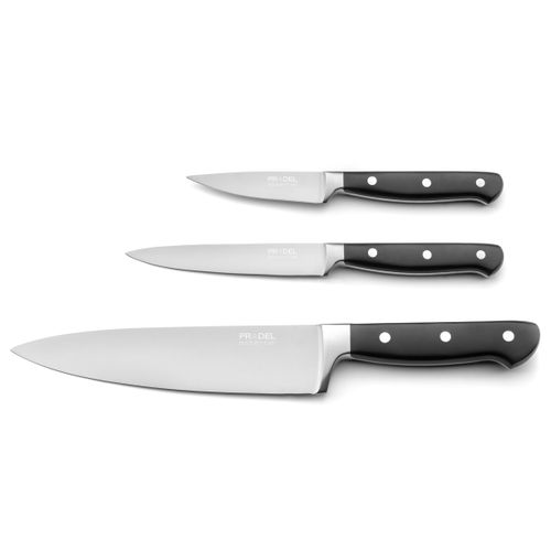 Blason - Set 3 Couteaux De Cuisine : Office, Utile Et Chef 20 Cm