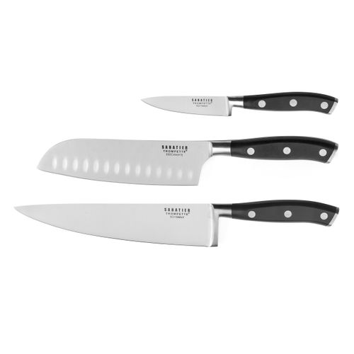 Vulcano - Ensemble 3 Couteaux De Cuisine