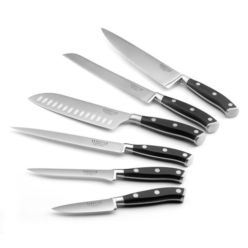 Vulcano - Trousse Souple De 6 Couteaux De Cuisine