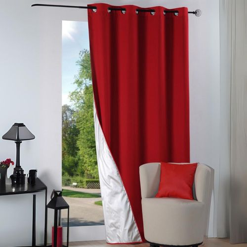 Rideau Thermique Été - 135x240 Cm - Rouge