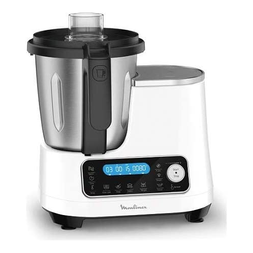 Robot Cuiseur Multifonction - 2 L - Compact - 32 fonctions - Panier vapeur - Hf452110 Clickchef