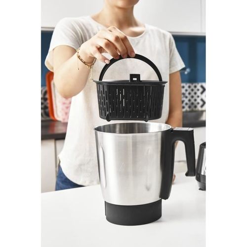 Robot Cuiseur Multifonction - 2 L - Compact - 32 fonctions - Panier vapeur - Hf452110 Clickchef