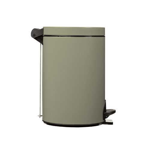 Poubelle à Pedale 14l Gris Ciment - 90194