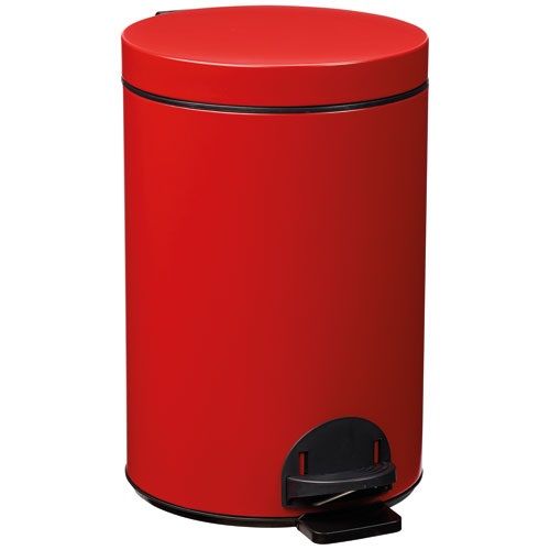 Poubelle à Pedale 14l Rouge Carmin - 90201