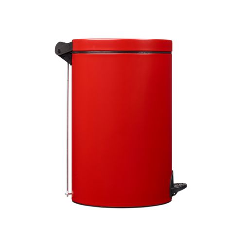 Poubelle à Pédale 20l Rouge - 90259