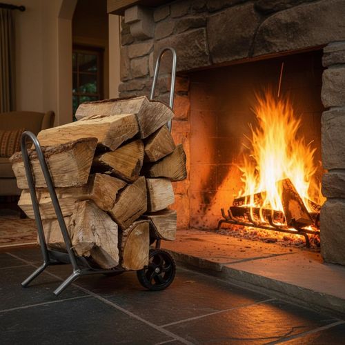 Chariot à Bûches Charges Lourdes Fabrication Française