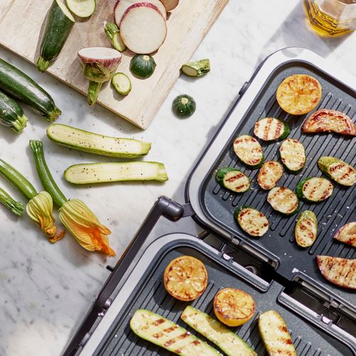 Grill Viande 2en1 1600w Ouverture 180° - Gr47be