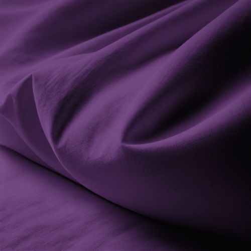 Drap Plat Percale Coton Tertio® Violet - 180 X 290 cm