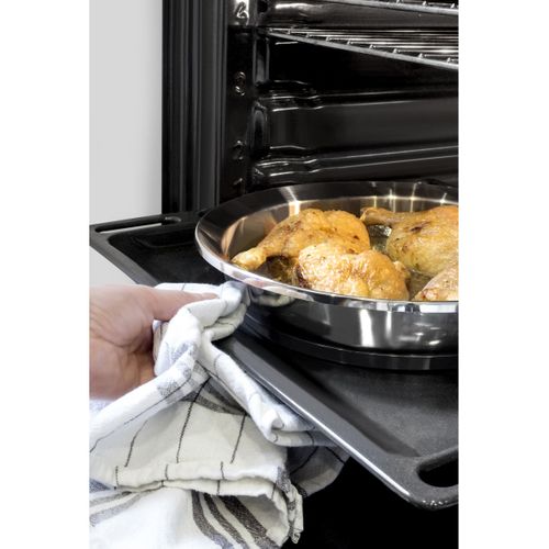 Ycône - Poêle 24cm Inox Finition Miroir