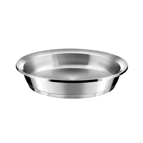 Ycône - Poêle 24 Cm Inox Finition Miroir Avec Poignée Amovible
