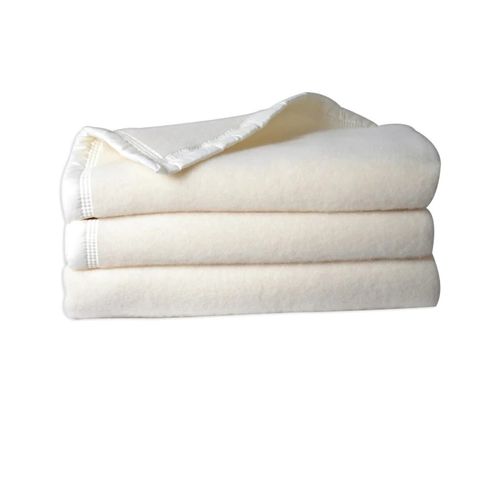 Couverture Pure Laine Volma 220x240 Naturel