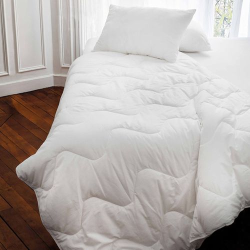 Couette Harmonie Anti-acariens - Temperee 140 X 180 Cm Blanc