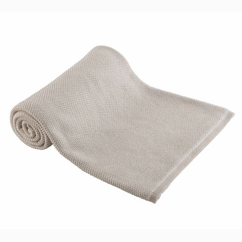 Plaid Louxor Muscade 130 X 170 Cm Beige