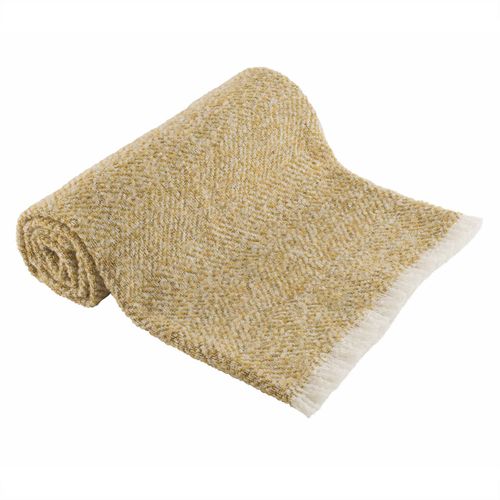 Plaid Siena Miel 130 X 170 Cm Jaune