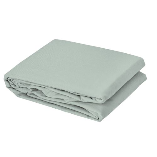 Drap Plat En Coton Lavé Cap Ferret - 180x290 Cm - Sauge