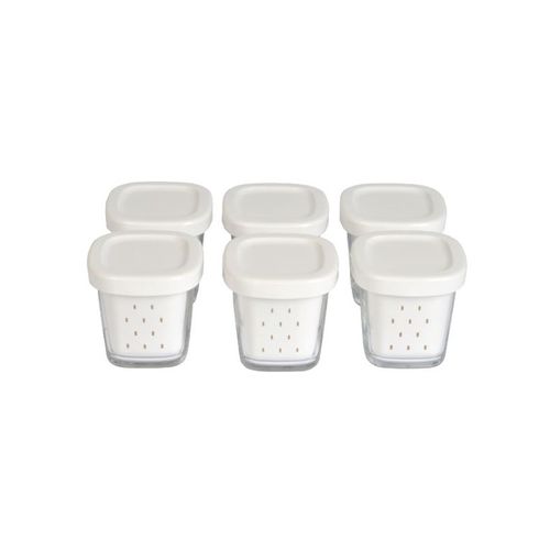 Pot De Yaourt Par 6  Xf100110 Pour Yaourtière Seb, Tefal , Multi Delices, Multi Delices Compac [...]