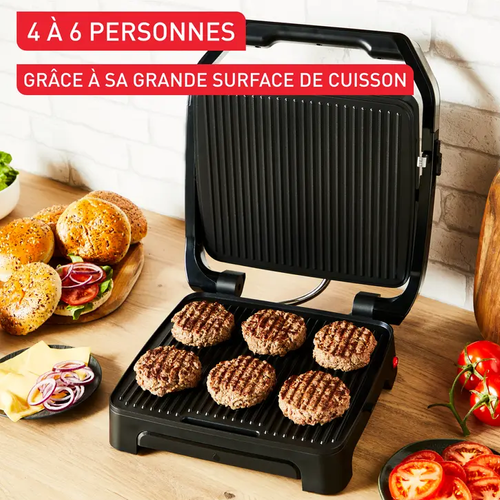 Grill Viande Multifonction 2000w Inox - Gc271d10