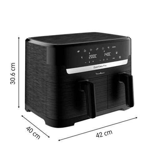 Friteuse Sans Huile 8.3l 2700w Gris - Ez901h20