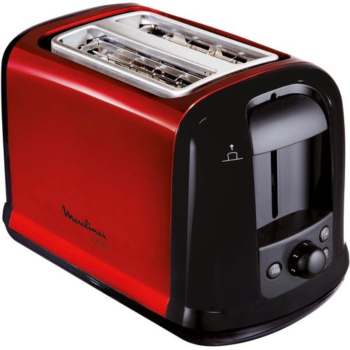 Grille Pain Subitor 2 Fentes Noir, Rouge 850 W