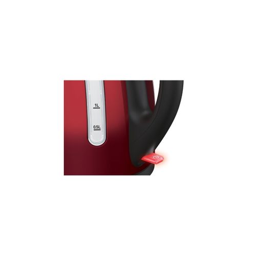 Bouilloire Sans Fil 1.7l 2400w Rouge - Ki110511