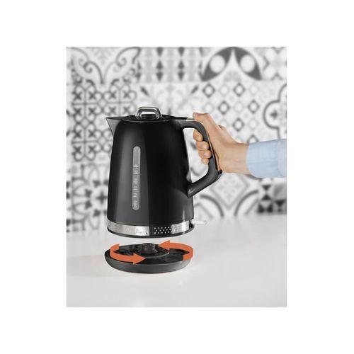 Bouilloire Soleil 1,7l 2400w Socle Connecteur 360° Noire