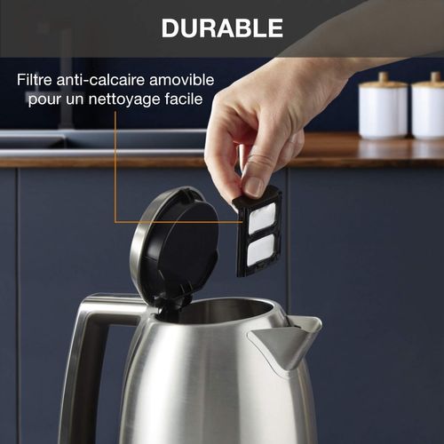 Bouilloires Bw552d10 Acier Inoxydable 1,7 L 2400 W