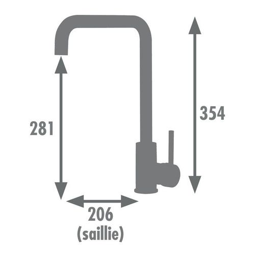 Mitigeur Evier Soto - Chromé