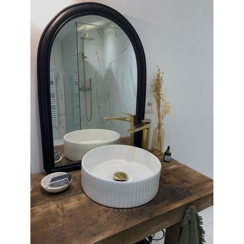 Mitigeur Lavabo Gloss Haut - Laiton Brossé