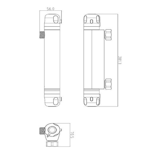 Robinet Mitigeur Thermostatique Douche Volga 2