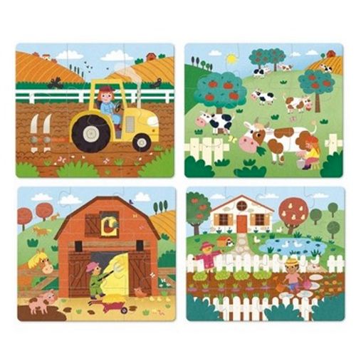 4 Puzzles Evolutifs Ferme