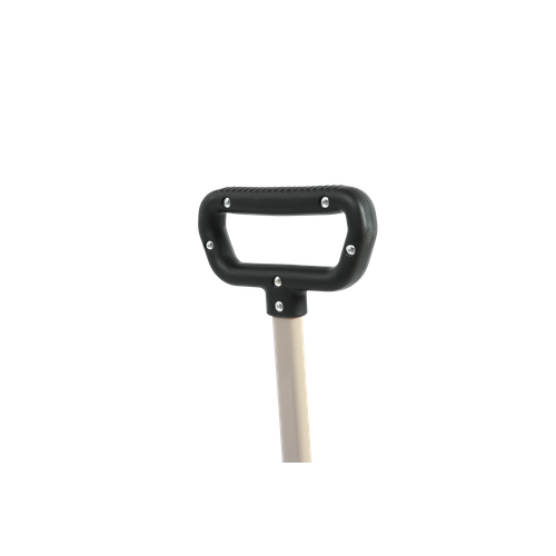 Chariot Pliant Avec Roues Tous Terrain Avec Tissu 600d Oxford, Capacité De 80 Litres, Beige