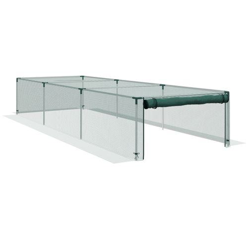 Sere Basse Antiparasitaire Pour Plantes  Avec Porte  Filet Coupe-vent