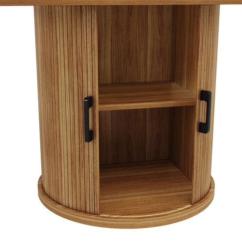 Table Extensible, Table à Manger Extensible, Table Salle à Manger Avec Rangement, Plateau Modulable