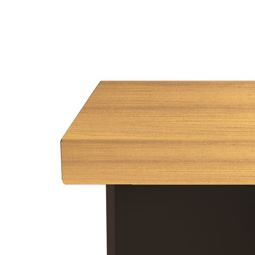 Bureau D'angle  - 120x120x75 Cm, Mdf, Plateau Épaissi, Bureau D'angle En Forme De L