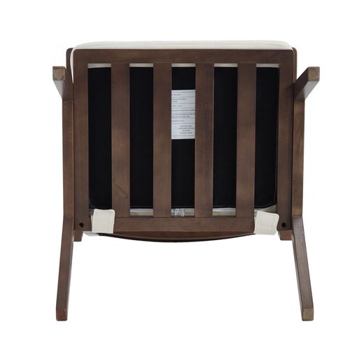 Fauteuil Moderne En Tissu Du Milieu Du Siècle Fauteuil Simple - 66.5x66x88 - Beige