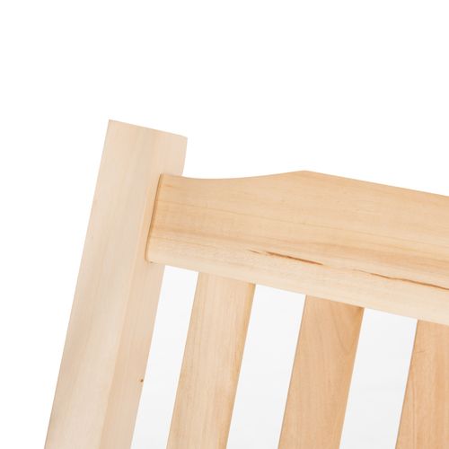 Banc De Jardin Suspendu En Bois Massif 117x69x60cm, Balancelle D'extérieur Pour 2 Personnes