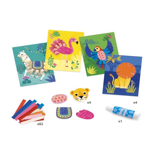 Collages Avec Des Bouclettes