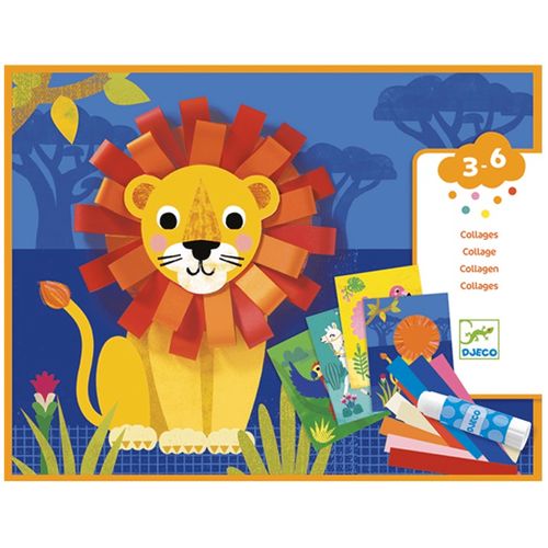 Collages Avec Des Bouclettes