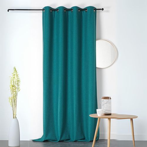 Rideau Obscurcissant Et Isolant Boreal - 140x260 Cm - Bleu Paon