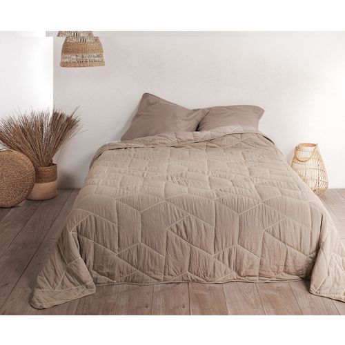 Jeté De Lit Calisson - 250x260 Cm - Ecru