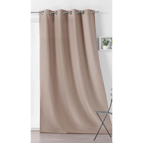Rideau Extérieur Imperméable - 135x240 Cm - Beige Foncé