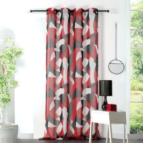 Voilage Tamisant Camo - 150x240 Cm - Terracotta