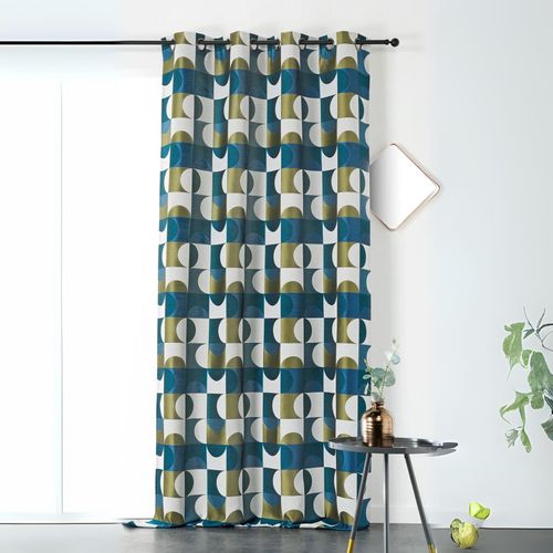 Rideau D'ameublement Astral - 135x255 Cm - Bleu